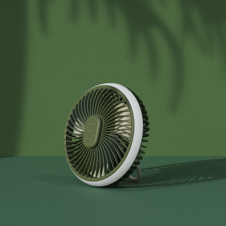 [리큐엠] 무선 타프팬 실링팬 거실,차박,캠핑 천장/스탠드형 멀티 써큘레이터 DANGLE